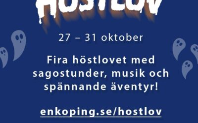 🍂🎃 Höstlov i Enköping 27-31 oktober 2025 🎃🍂